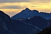 96 Piani di Bobbio con Grignetta nei colori del tramonto